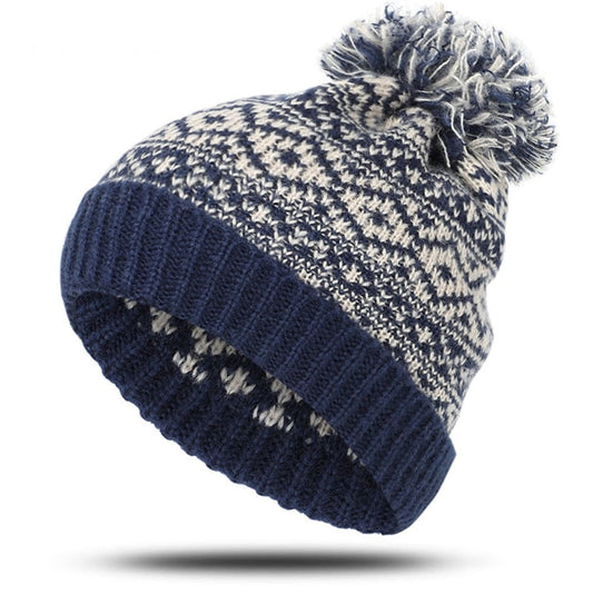 Ghelter Winter Knitted Pompom Beanie