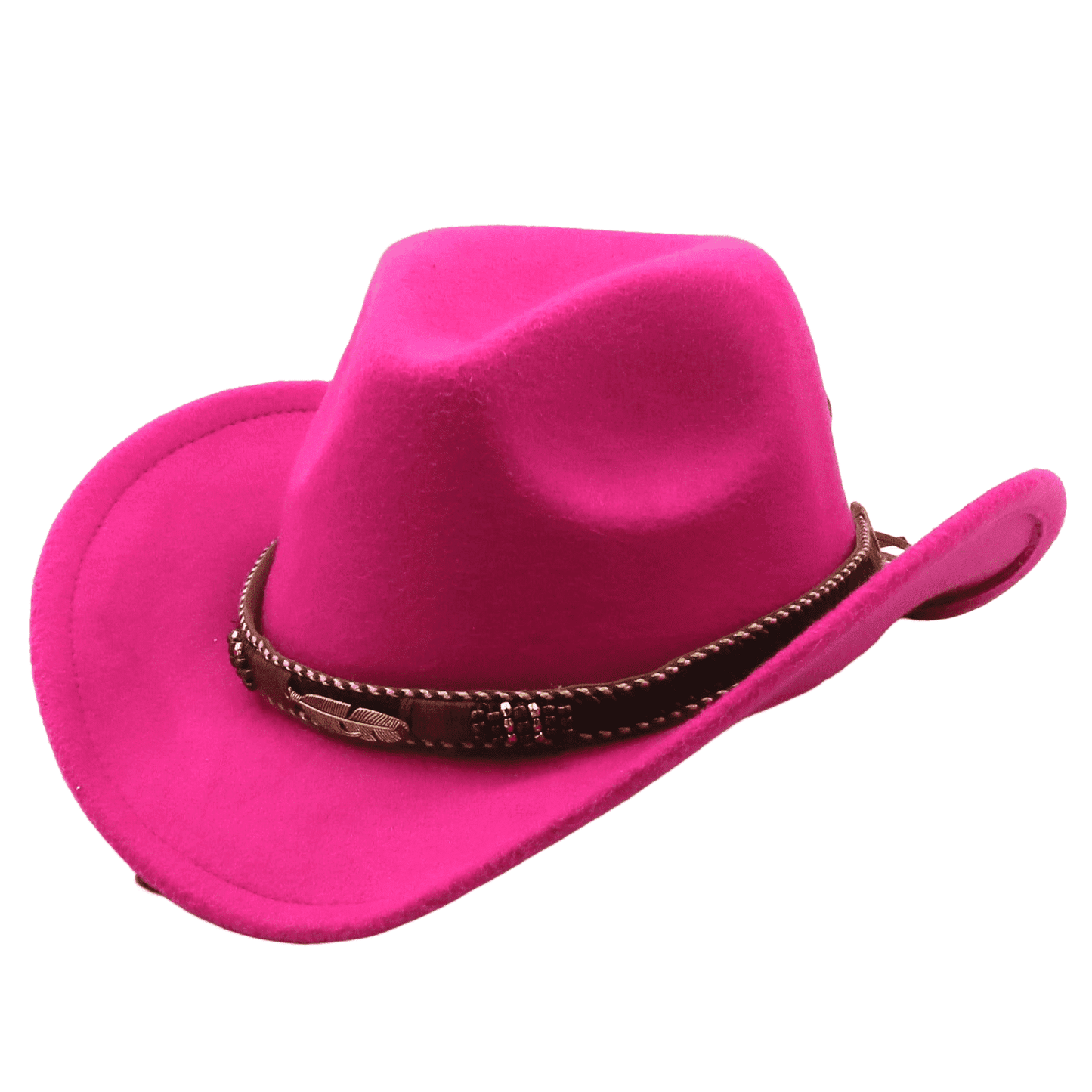 Golden Feather Wool Cowboy Hat