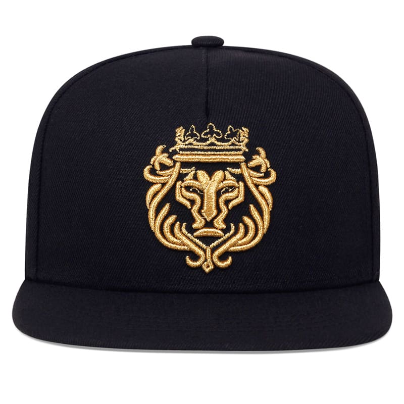 Golden Lion Cotton Snapback Cap