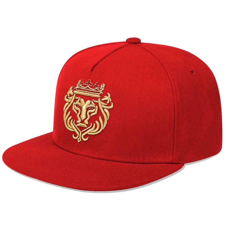 Golden Lion Cotton Snapback Cap