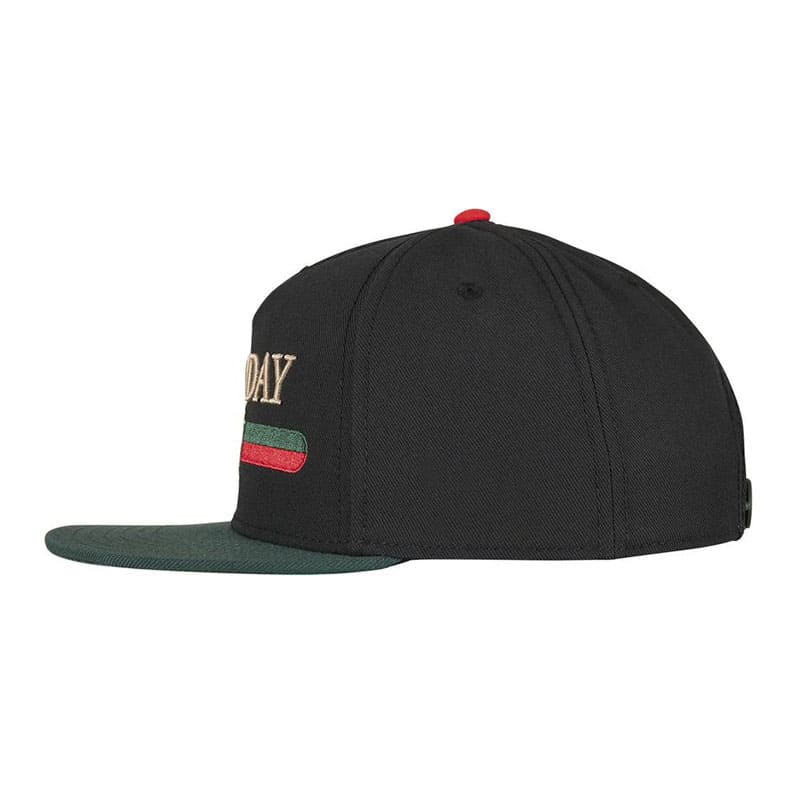 Good Day Black Snapback Cap