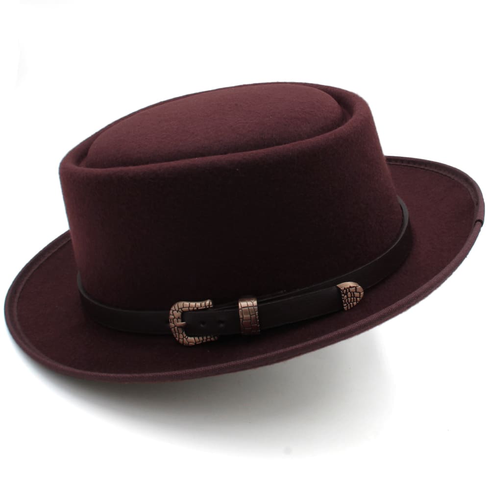 Gordon Wool Porkpie Hat