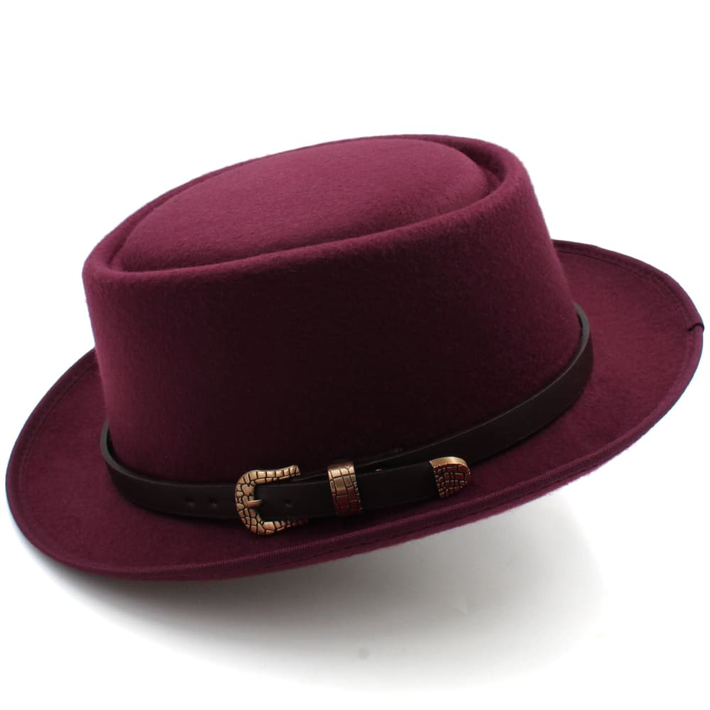 Gordon Wool Porkpie Hat