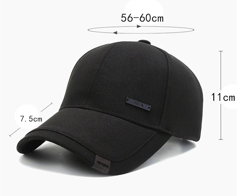 HUA Plain Cotton Baseball Cap