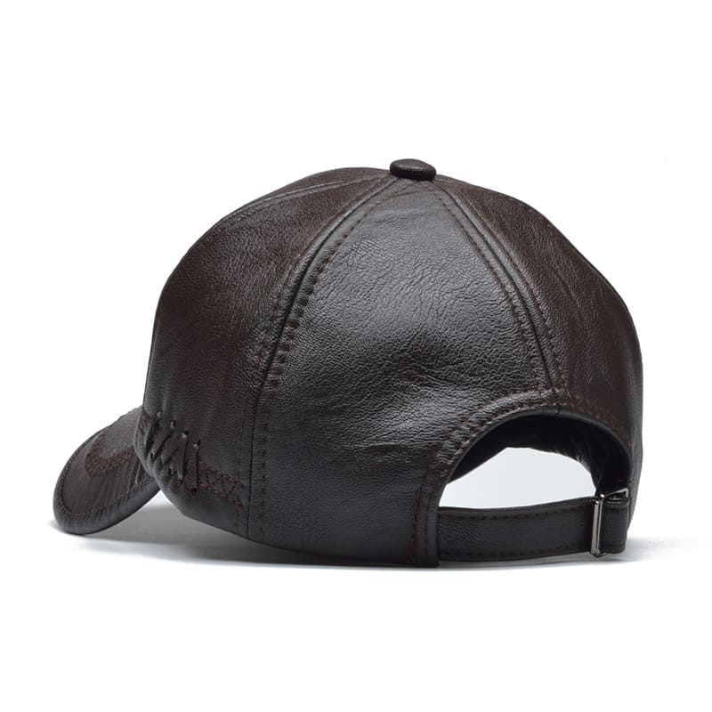 Hartley Leather Baseball Cap