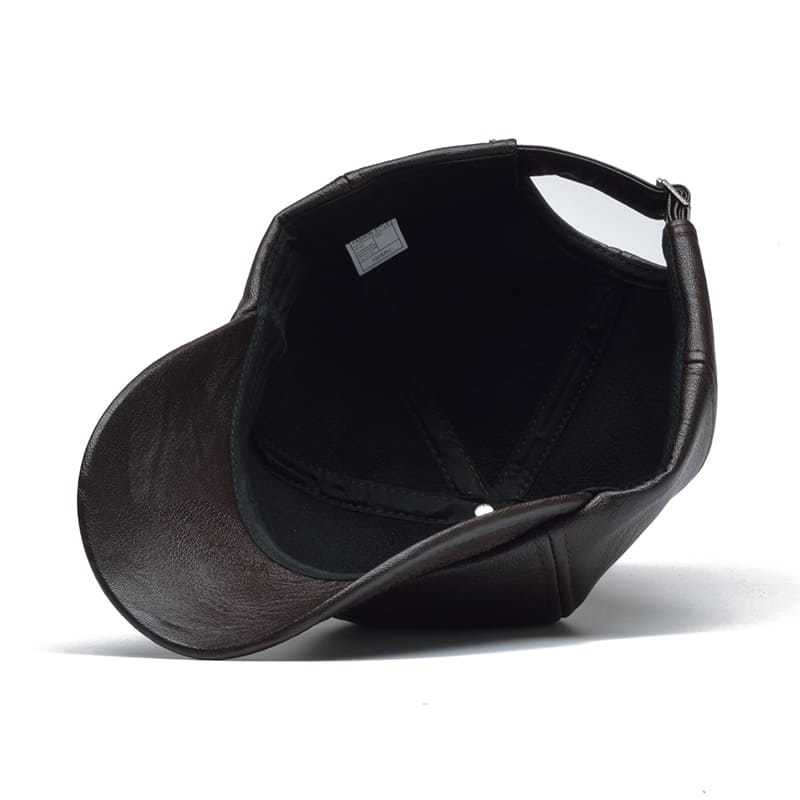 Hartley Leather Baseball Cap