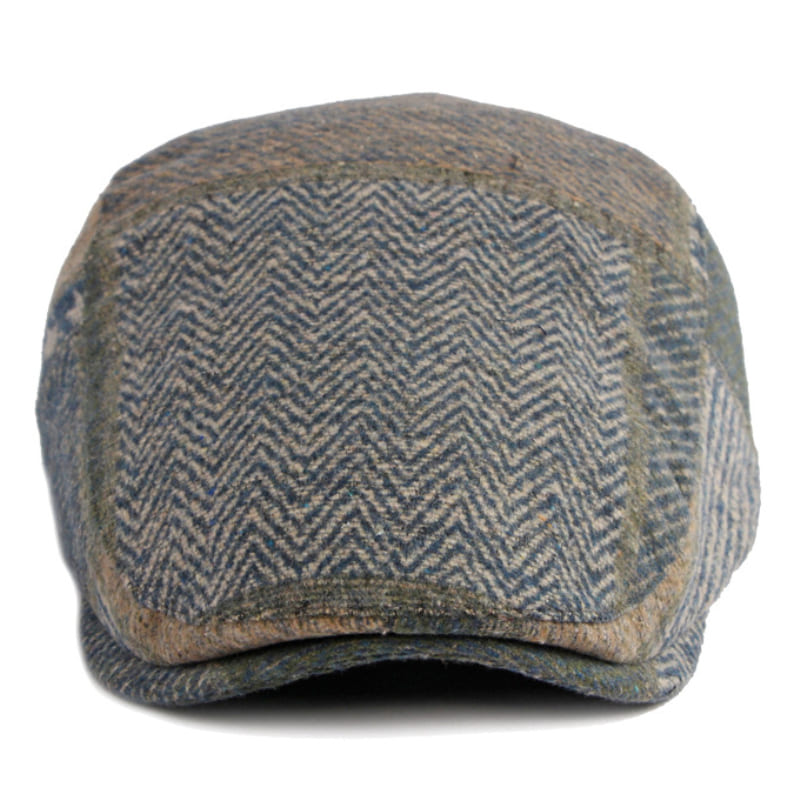 Horby Patchwork Flat Cap