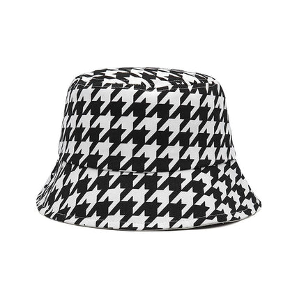 Houndstooth Bucket Hat