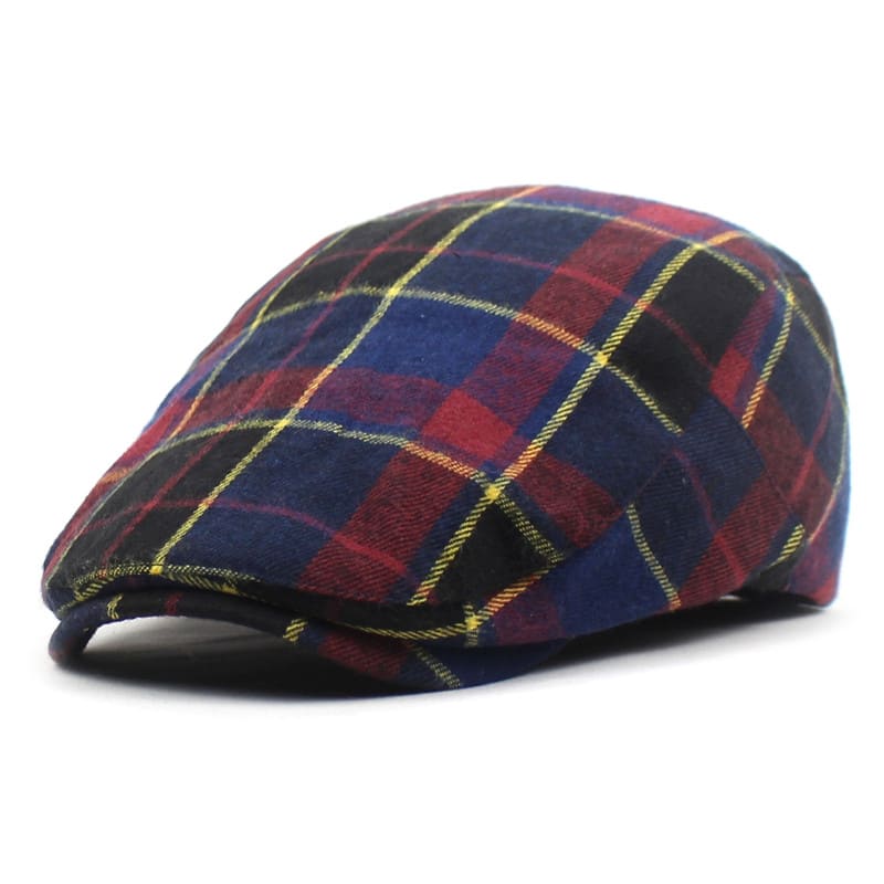 plaid-blue-retro-ivy-gatsby-cabbie-paddy-hat