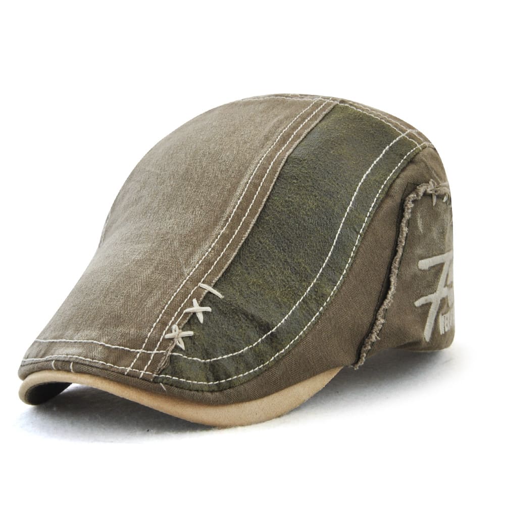 Jamont Denim Duckbill Flat Cap