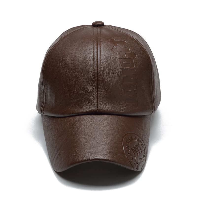 Jamont Leather Baseball Cap