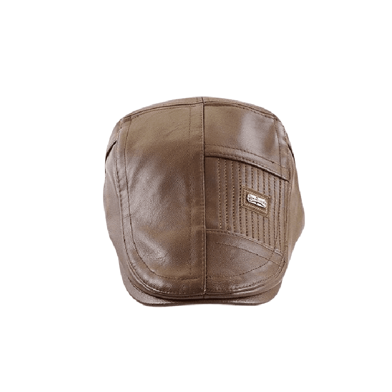 Jamont Patchwork Leather Flat Cap