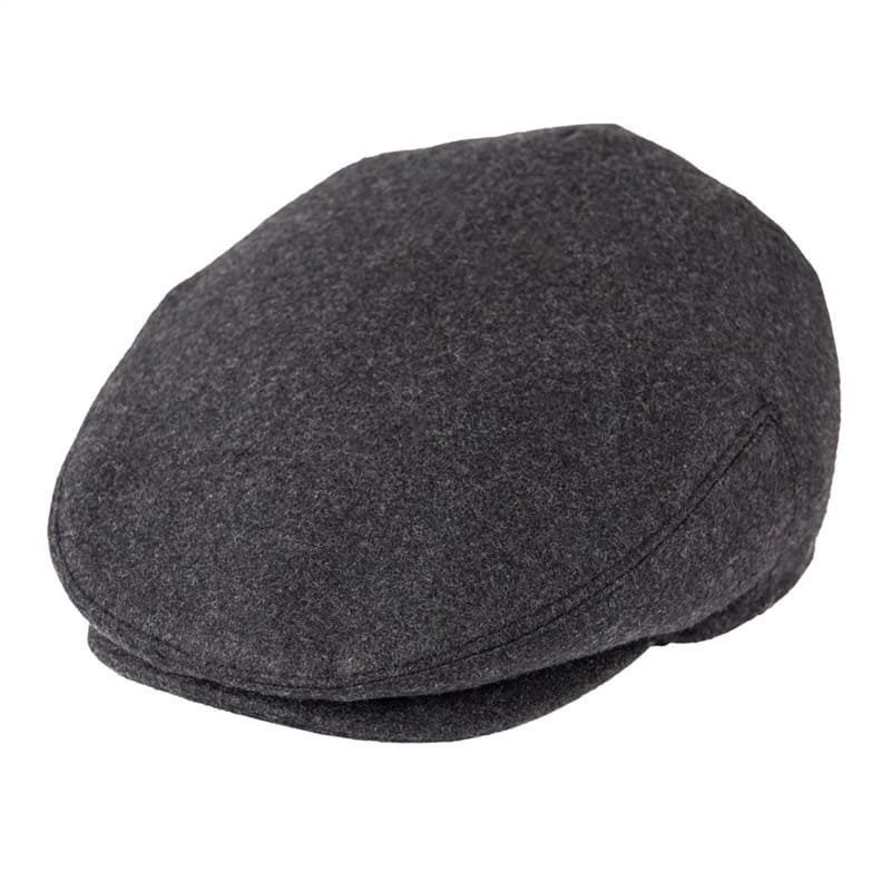 Jangoul Wool Blend Flat Cap