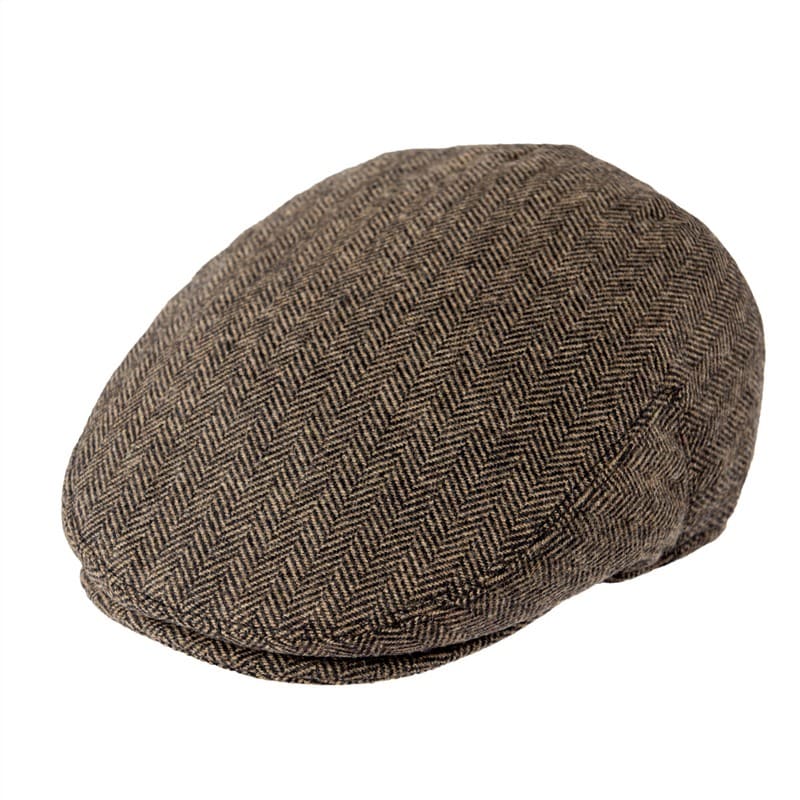 Jangoul Wool Blend Flat Cap