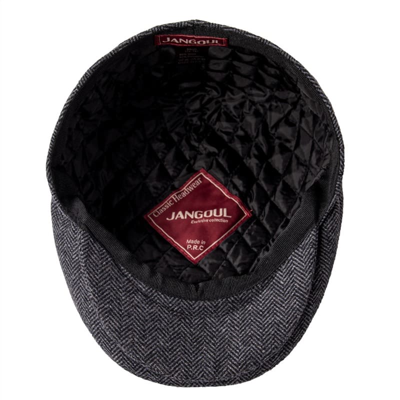 Jangoul Wool Blend Flat Cap