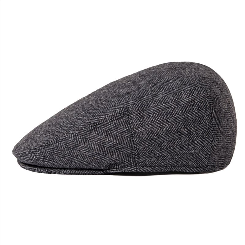 Jangoul Wool Blend Flat Cap