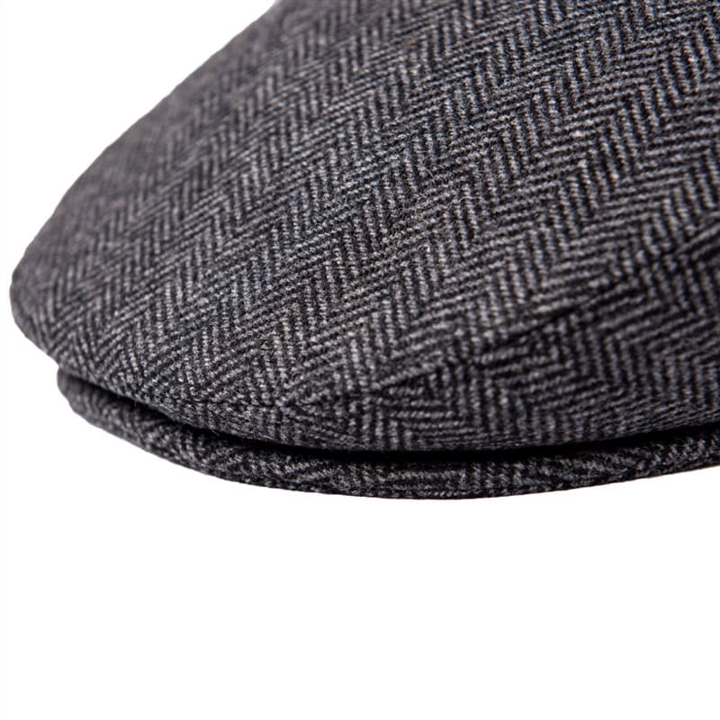 Jangoul Wool Blend Flat Cap