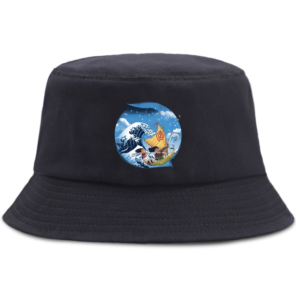 Japanese Anime Wave Bucket Hat