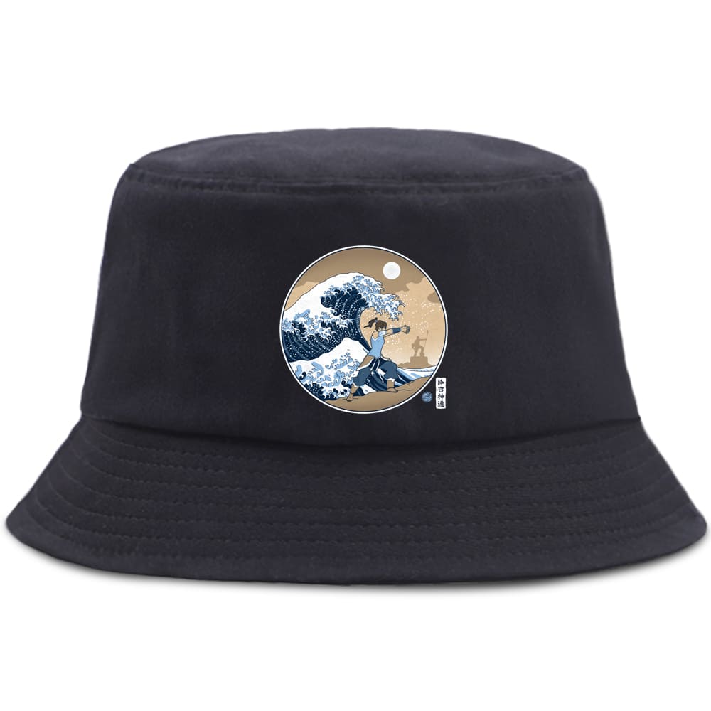 Japanese Anime Wave Bucket Hat