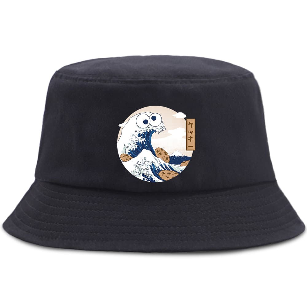 Japanese Anime Wave Bucket Hat