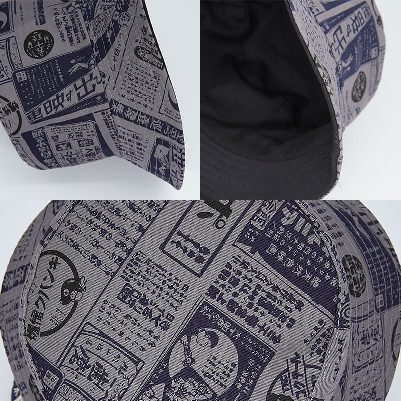 Japanese Newspaper Bucket Hat