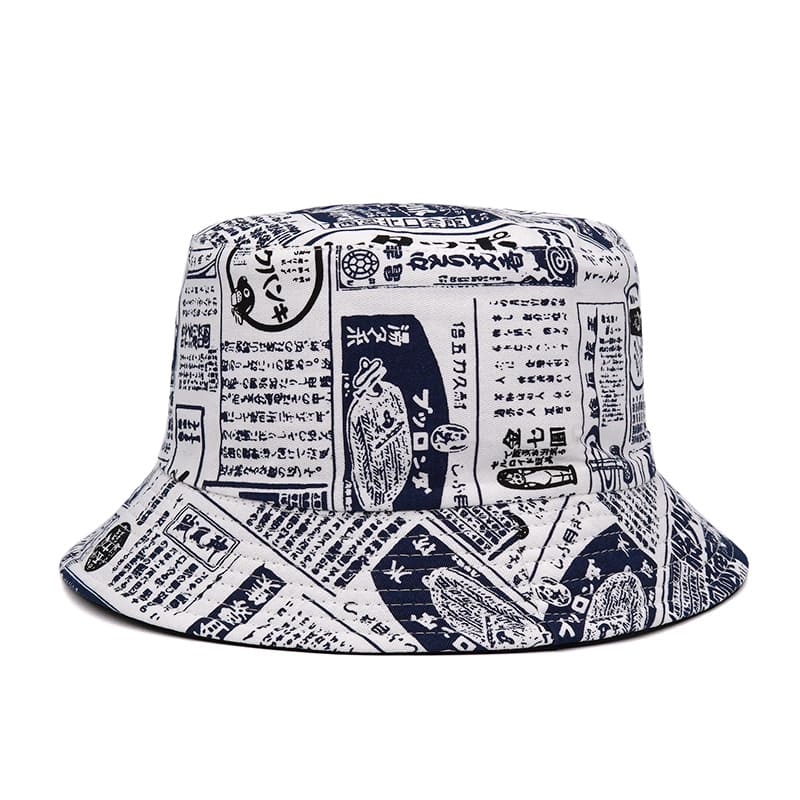 Japanese Newspaper Bucket Hat