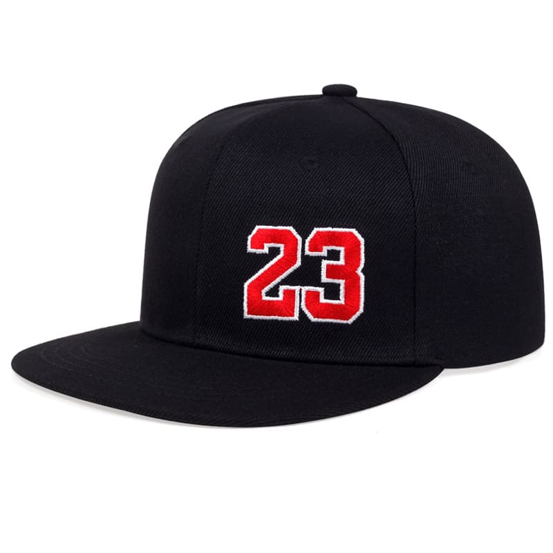 Jordan 23 Black Snapback Cap