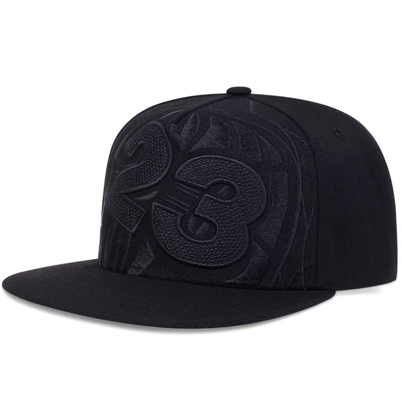 Jordan 23 Black Snapback Cap