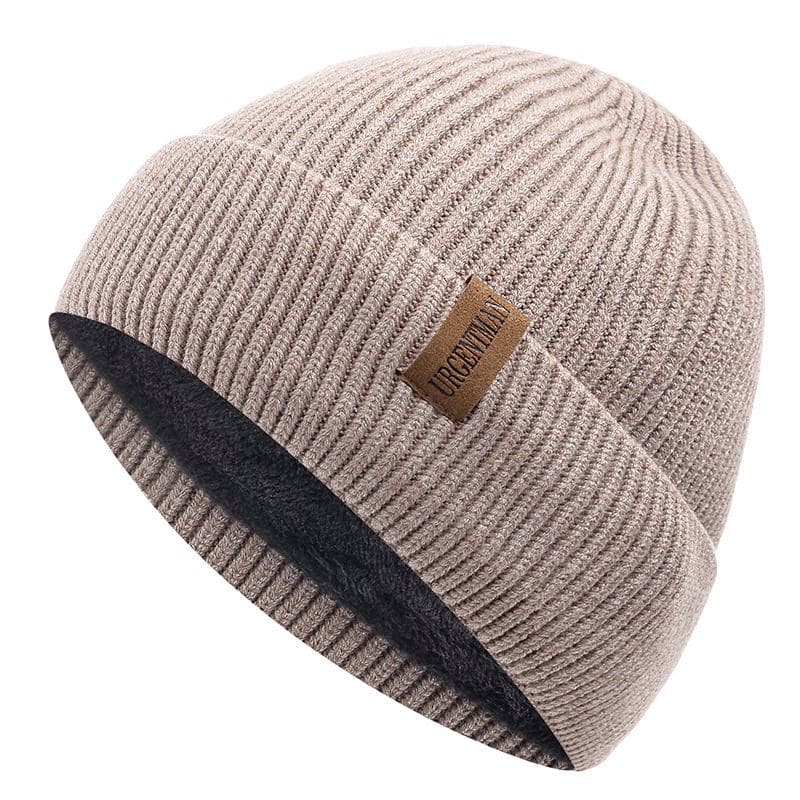 Karlson Striped Knitted Beanie