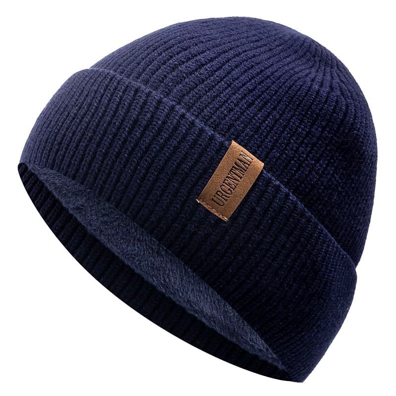 Karlson Striped Knitted Beanie