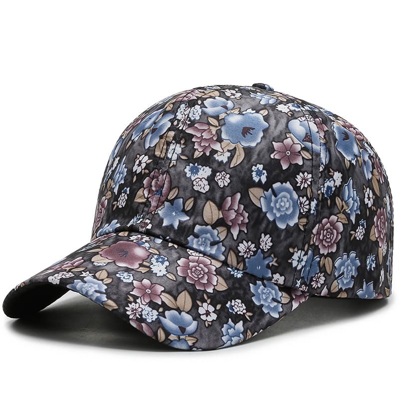 Kendall Floral Print Baseball Cap