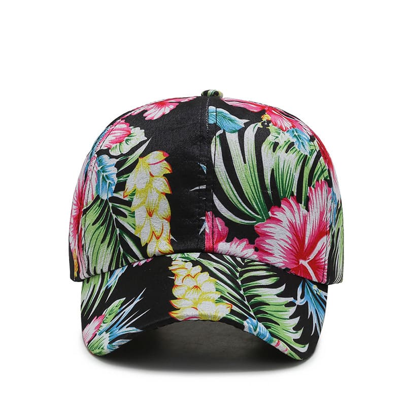 Kendall Floral Print Baseball Cap