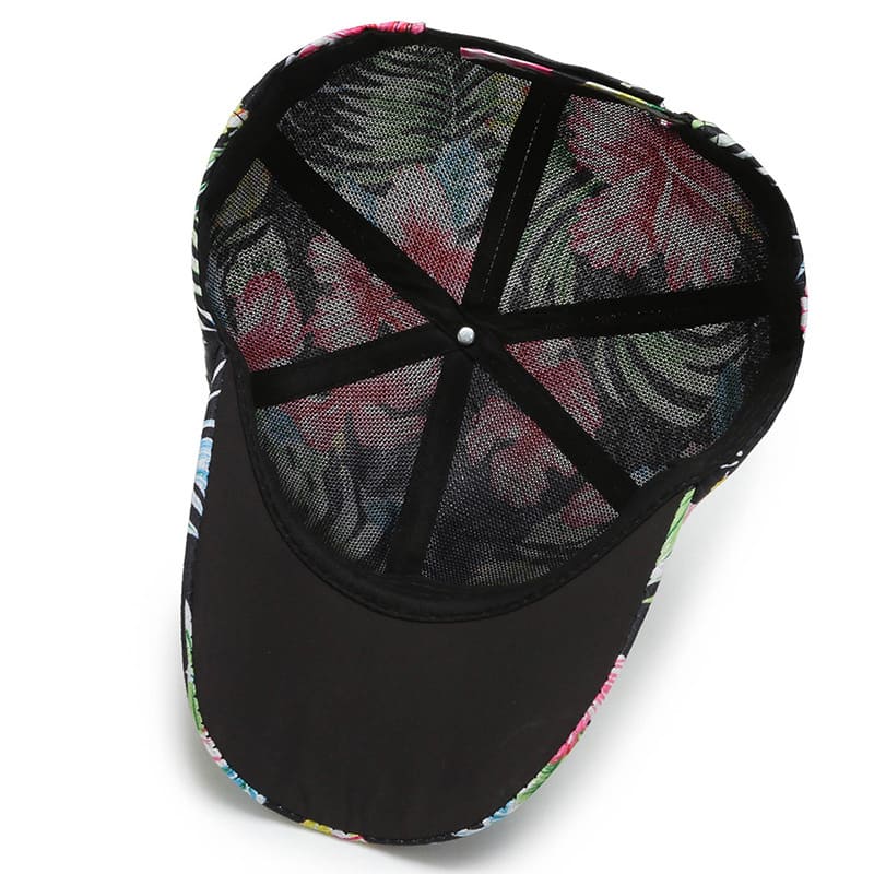 Kendall Floral Print Baseball Cap