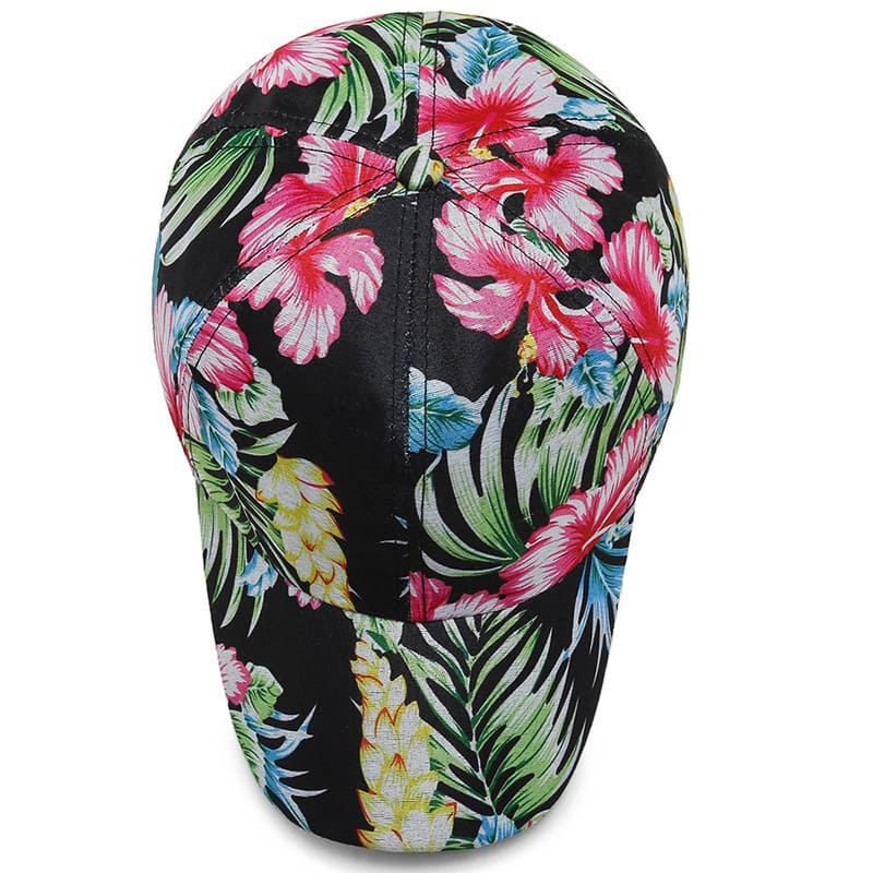 Kendall Floral Print Baseball Cap