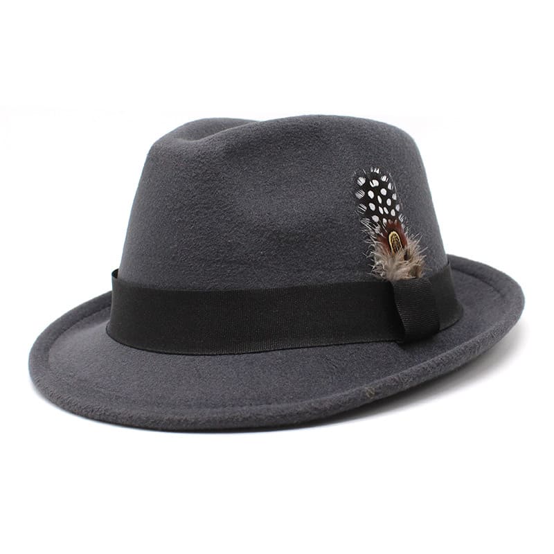 Kolding Feather Trilby Hat