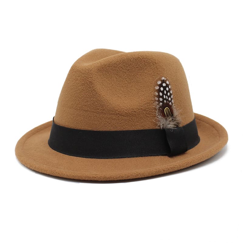 Kolding Feather Trilby Hat