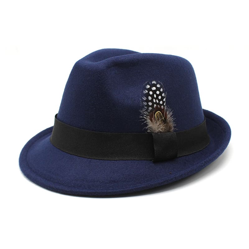 Kolding Feather Trilby Hat