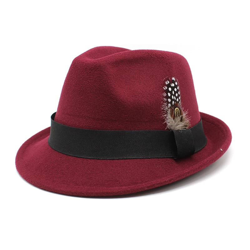 Kolding Feather Trilby Hat