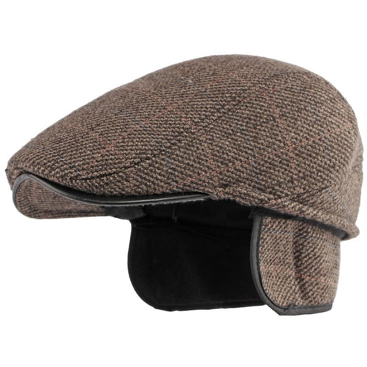 Kolding Winter Earflaps Flat Cap