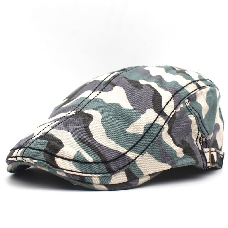 Lamarck Camouflage Flat Cap