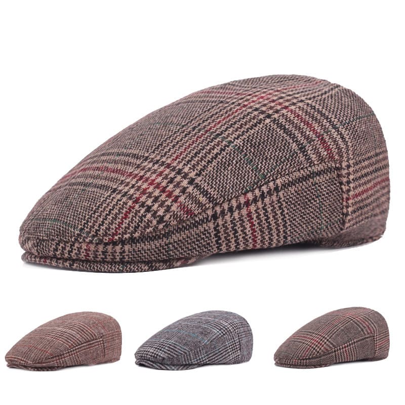 Ghelter- ivy-gatsby-cabbie-paddy-hat-plaid