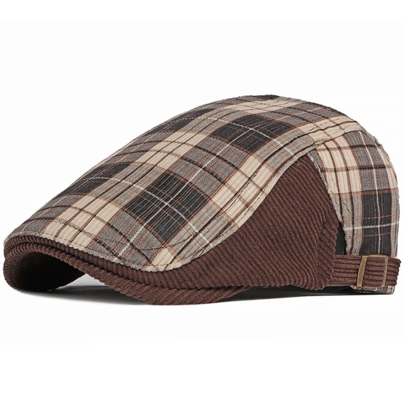 cotton-plaid-adjustable-ivy-gatsby-cabbie-paddy-hat