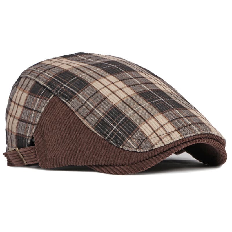 cotton-plaid-adjustable-ivy-gatsby-cabbie-paddy-hat