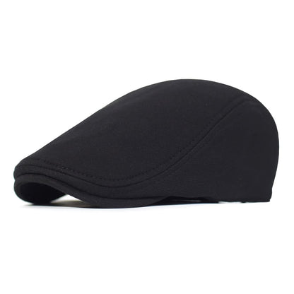 Leuven Plain Cotton Flat Cap