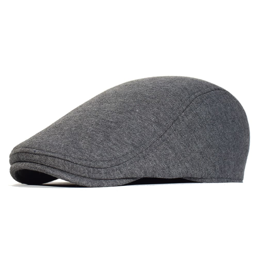 Leuven Plain Cotton Flat Cap