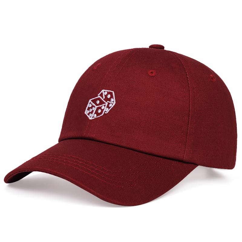 Lucky Dice Cotton Baseball Cap