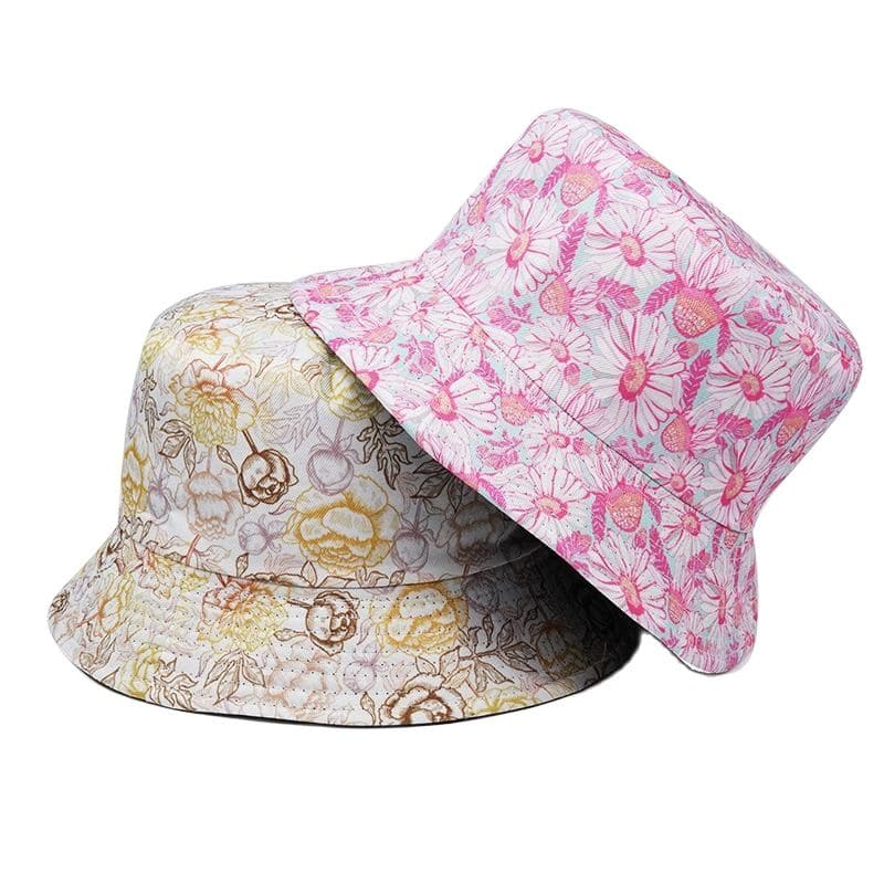 Magnolia Reversible Bucket Hat