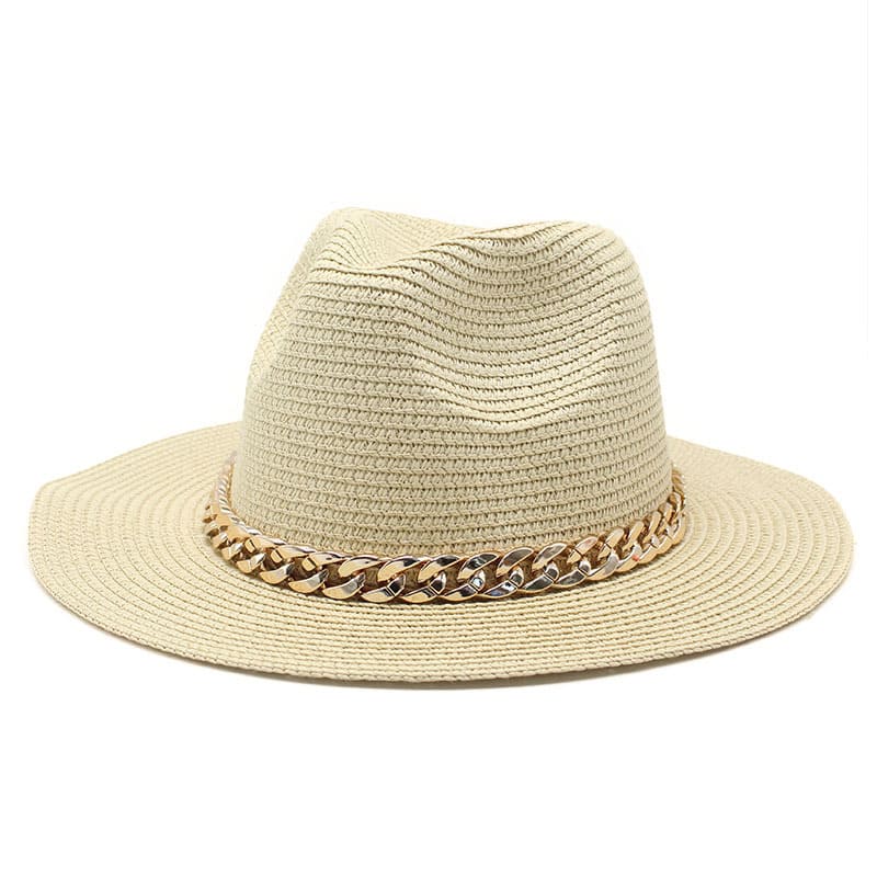 Magnum Golden Chain Fedora Hat