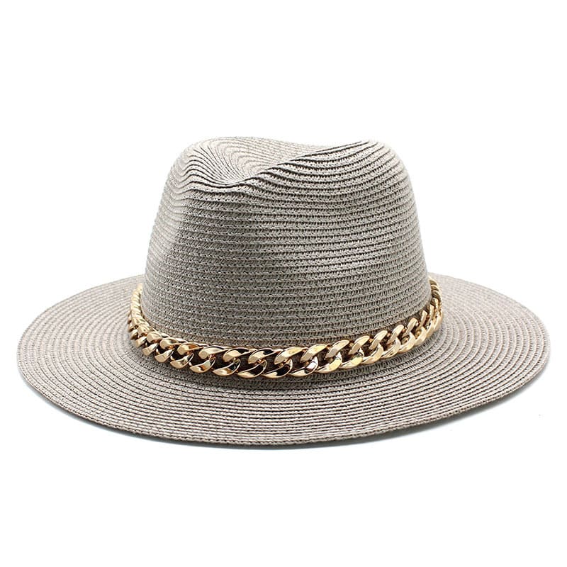 Magnum Golden Chain Fedora Hat