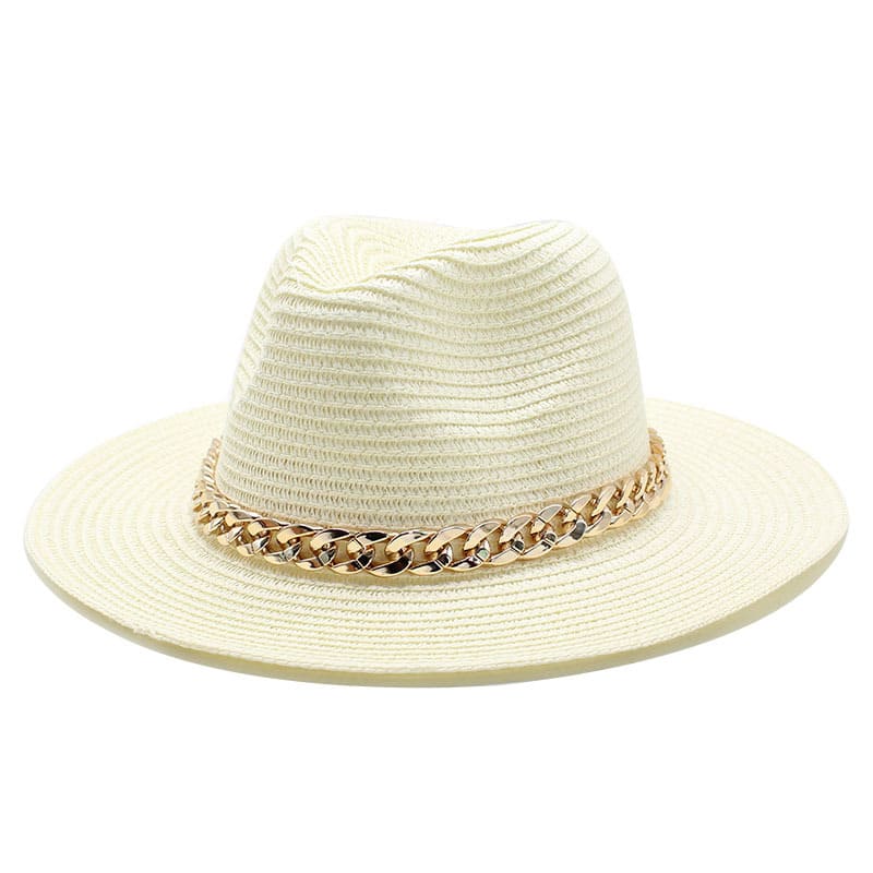 Magnum Golden Chain Fedora Hat